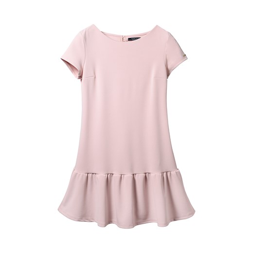 Mohito - Wkrótce w sprzedaży - dziewczęca sukienka z falbaną little princess - Różowy  Mohito L 