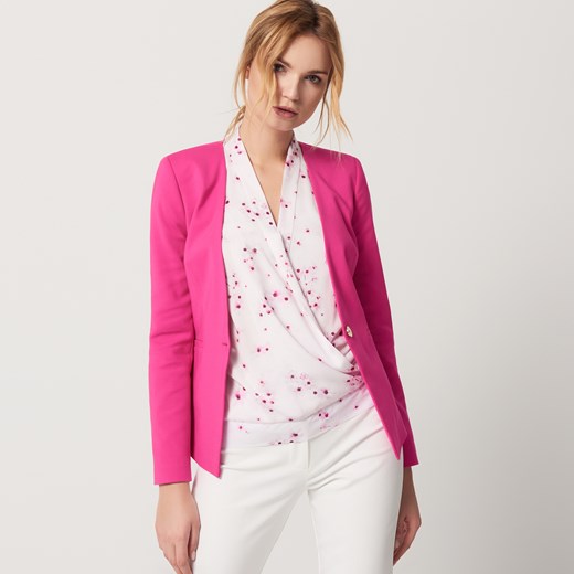 Mohito - Marynarka w kolorze fuksji - Różowy  Mohito 40 