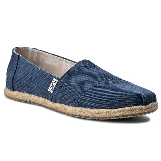 Espadryle TOMS - Classic 10009758 Navy Washed