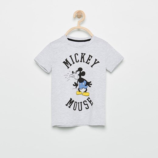 Reserved - T-shirt mickey mouse - Szary