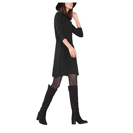 Sukienka ESPRIT 106EE1E002 dla kobiet, kolor: czarny, rozmiar: 34 (rozmiar producenta: XS)  Esprit 34 Amazon