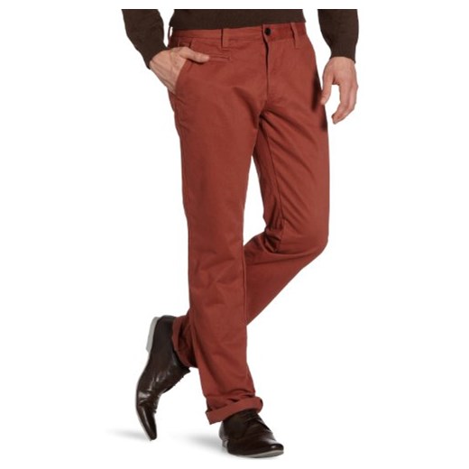 Spodnie SELECTED HOMME dla mężczyzn, kolor: czerwony, rozmiar: W32/L34 (rozmiar producenta: 32/34) Selected Homme  W32/L34 Amazon