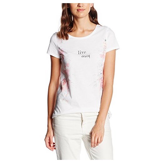 T-shirt ESPRIT dla kobiet, kolor: biały, rozmiar: 40 (rozmiar producenta: L) Esprit  40 Amazon