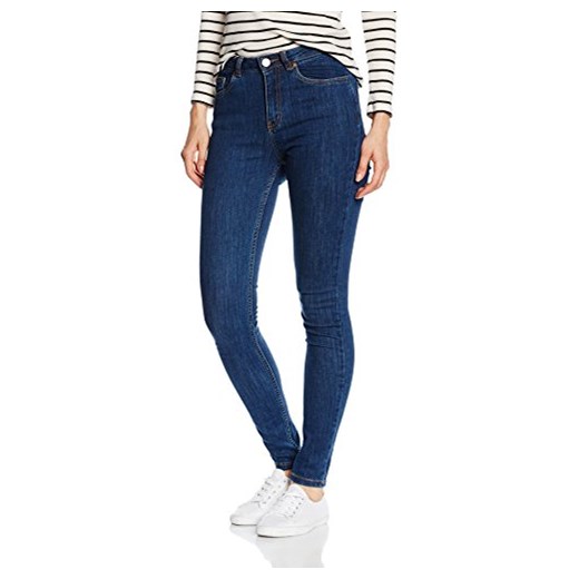 Spodnie jeansowe GESTUZ Emily jeans dla kobiet, kolor: niebieski, rozmiar: W31/L32 (rozmiar producenta: 26) Gestuz granatowy W31/L32 Amazon