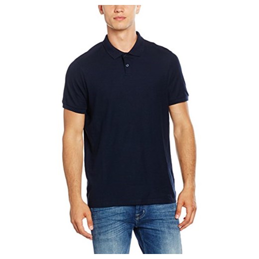 Koszulka polo New Look Pique Polo dla mężczyzn, kolor: niebieski