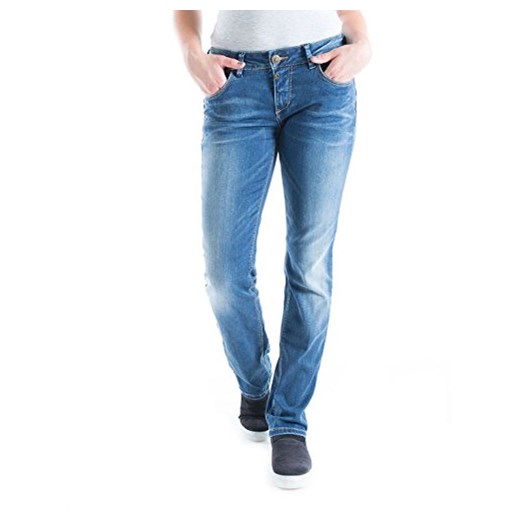Spodnie jeansowe Timezone EmiliaTZ dla kobiet, kolor: niebieski, rozmiar: W28/L34 niebieski Timezone 28W / 34L Amazon