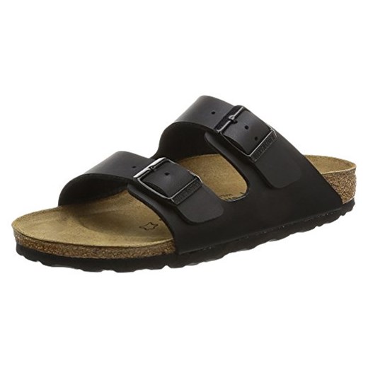 Birkenstock Arizona męskie pantofle, wąskie, uniseks -  czarny -