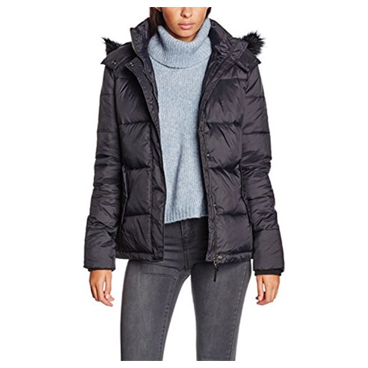 Kurtka Lee PUFFER JACKET dla kobiet, kolor: czarny, rozmiar: 36 (rozmiar producenta: S) Lee szary 36 Amazon