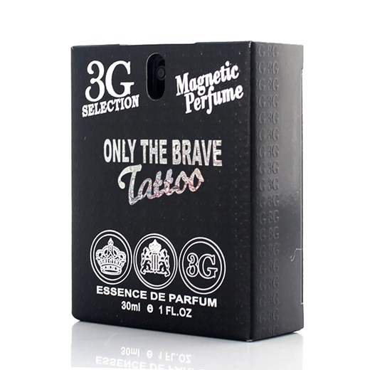 Esencja Perfum odp. Diesel Only The Brave Tattoo /30ml 3G Magnetic Perfume czarny  esencjaperfum.pl
