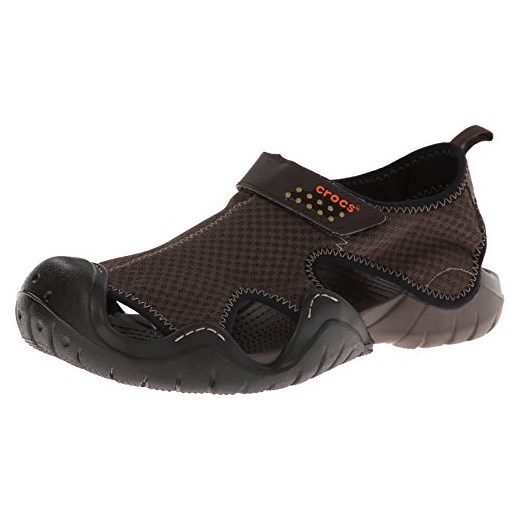 Sandały crocs Swiftwater Sandal dla mężczyzn, kolor: brązowy czarny Crocs sprawdź dostępne rozmiary Amazon