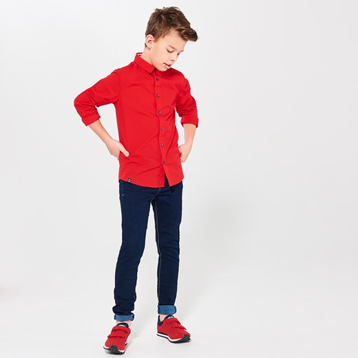 Reserved - Elegancka koszula - Czerwony