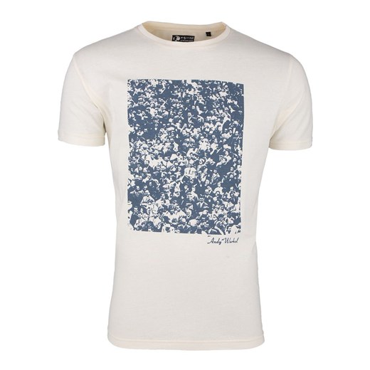 T-Shirt Andy Warhol by Pepe Jeans Rally Pepe Jeans szary  VisciolaFashion