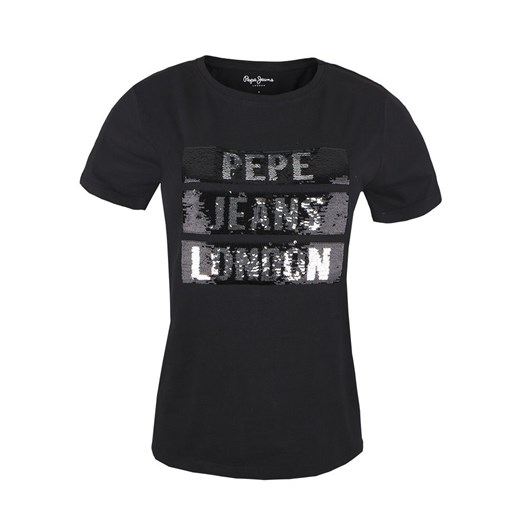 T-Shirt Pepe Jeans Moma Black czarny Pepe Jeans  VisciolaFashion