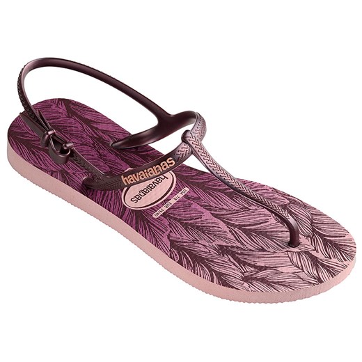 Japonki HAVAIANAS - Freedom Sl Prin Cf 41371096615 Pearl Pink Havaianas fioletowy 41.5 eobuwie.pl