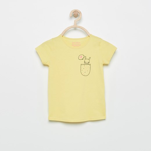 Reserved - Koszulka z nadrukiem - Żółty Reserved zolty 110 