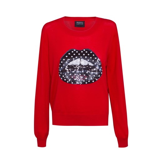 Sweter MARKUS LUPFER POLKA DOT LIPS JOEY