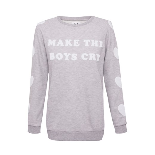 Bluza ZOE KARSSEN MAKE THE BOYS CRY / HEARTS