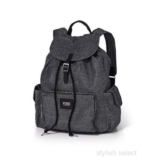 Plecak Victorias Secret Pink szary stylishselect