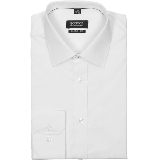 koszula versone 9001 długi rękaw custom fit biały