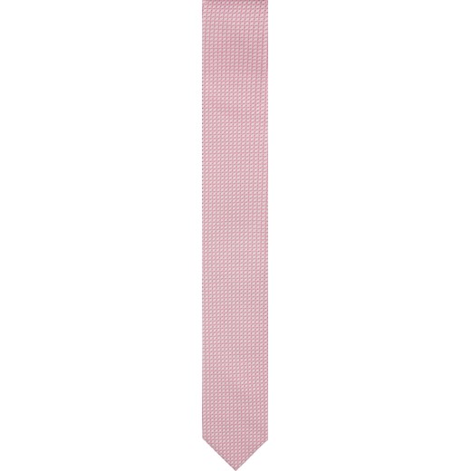 krawat platinum róż classic 205