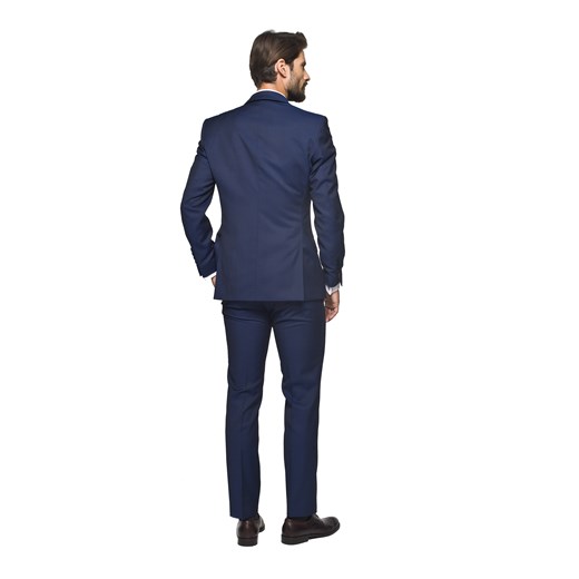 garnitur wintel 311 granatowy slim fit