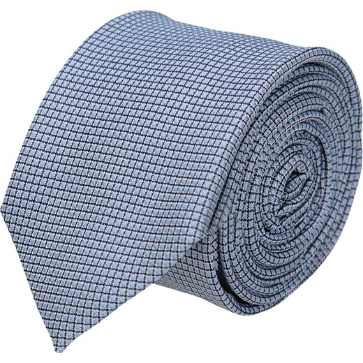 krawat platinum niebieski classic 215