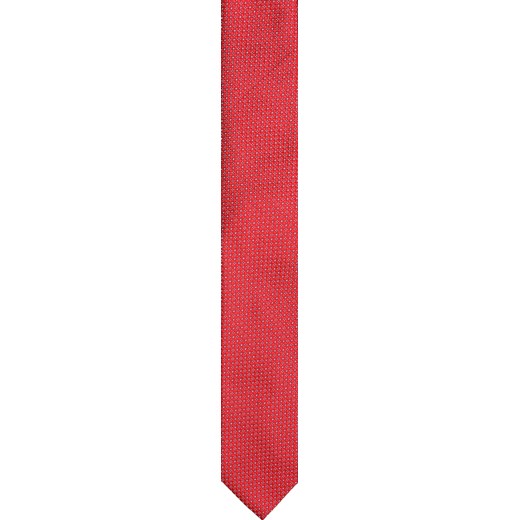 krawat platinum czerwony classic 219