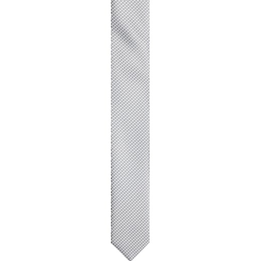krawat platinum szary classic 210