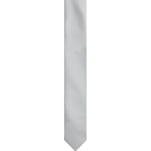 krawat platinum szary classic 212