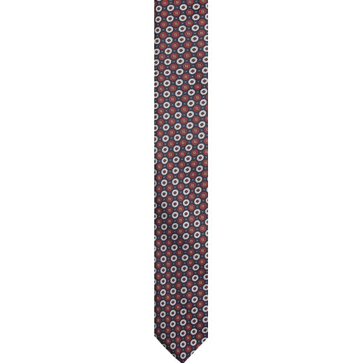 krawat platinum granatowy classic 225