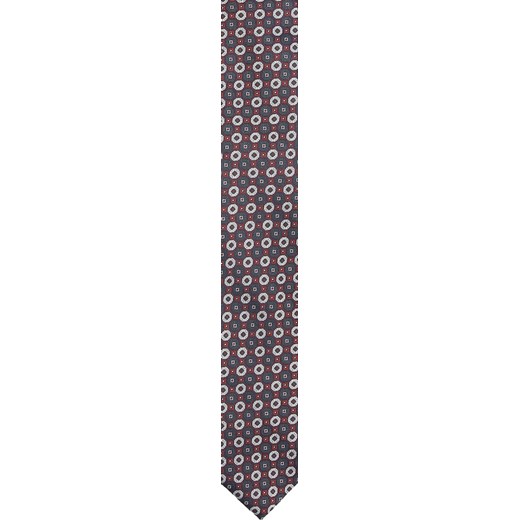 krawat platinum granatowy classic 230