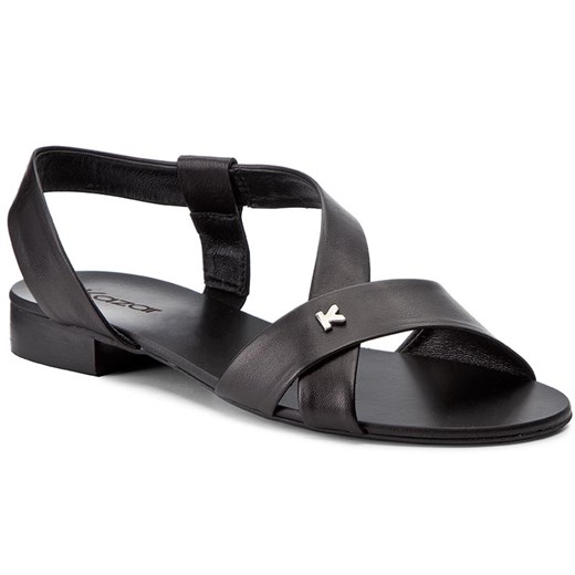 Sandały KAZAR - Izabella 24849-01-00 Czarny Kazar bialy 35 eobuwie.pl