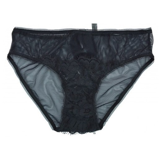INTIMISSIMI majtki figi czarne siatka koronka S Intimissimi czarny S Ciuszki u Muszki