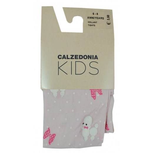 CALZEDONIA rajstopy kids pudle różowe 4-6 110-116 Calzedonia bezowy 110 Ciuszki u Muszki