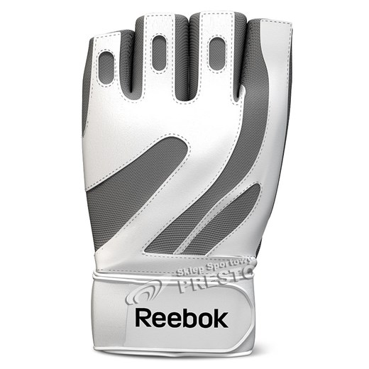 Rękawice treningowe Premium Reebok REGF-40134WH - biały 