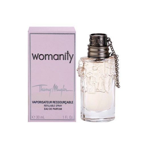 Mugler Womanity woda perfumowana dla kobiet 30 ml napełnialny