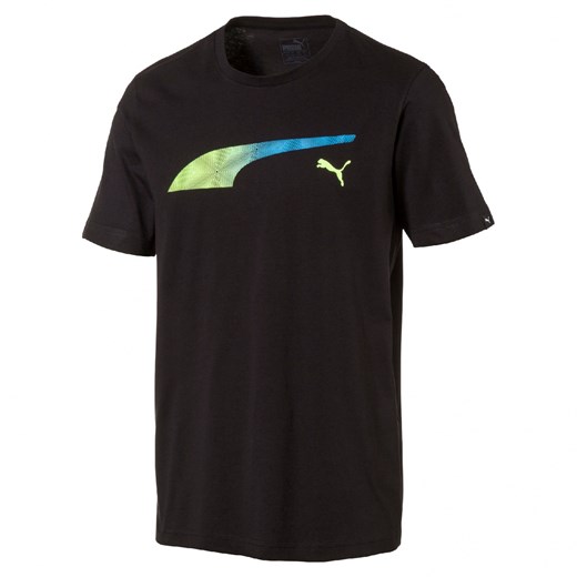 MĘSKA KOSZULKA FORMSTRIPE FADE TEE 59093801 PUMA g51-3, Płeć - MEN, Rozmiar - S, Kolor - 59093801 Puma czarny L sklepmartes.pl