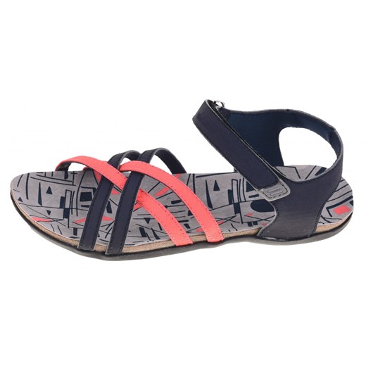 DAMSKIE SANDAŁY LAVERA WO'S 5901979149279-NAVY/WATERMELON RED ELBRUS, Płeć - WOMEN, Kolor - NAVY/WATERMELON RED, Rozmiar - 36 Elbrus rozowy 41 sklepmartes.pl