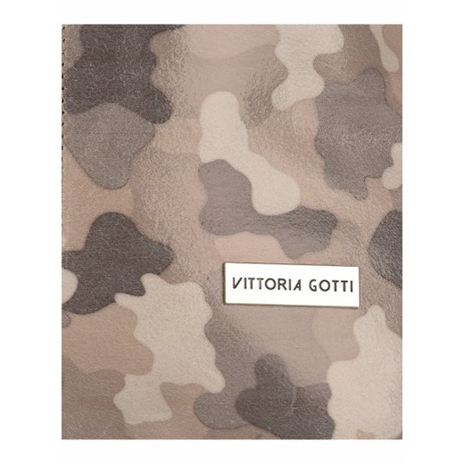 Włoskie Torebki Skórzane renomowanej marki Vittoria Gotti typu ShopperBag Moro Ziemista (kolory) bezowy Vittoria Gotti  PaniTorbalska