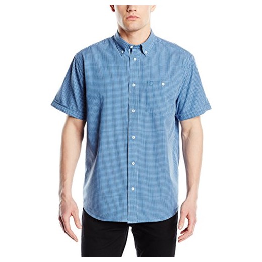 Koszula Wrangler 1 Pocket Button Down dla mężczyzn, kolor: niebieski niebieski Wrangler sprawdź dostępne rozmiary Amazon