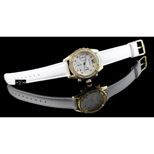 Zegarek biały Gino Rossi analogowy 