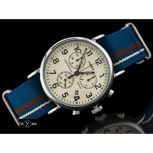 Zegarek TIMEX niebieski analogowy 