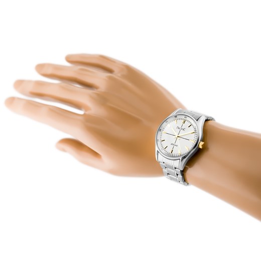 Srebrny zegarek Pacific analogowy 