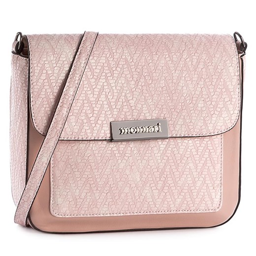 Torebka MONNARI - BAG2600-004 Pudrowy Róż Monnari bezowy eobuwie.pl