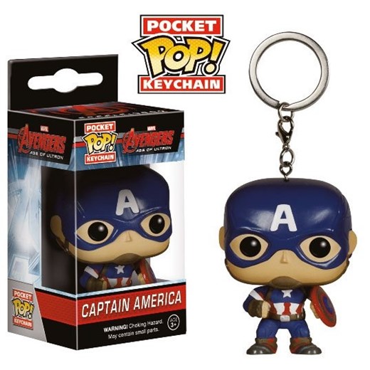 Avengers - breloczek Kapitan Ameryka - pocket POP
