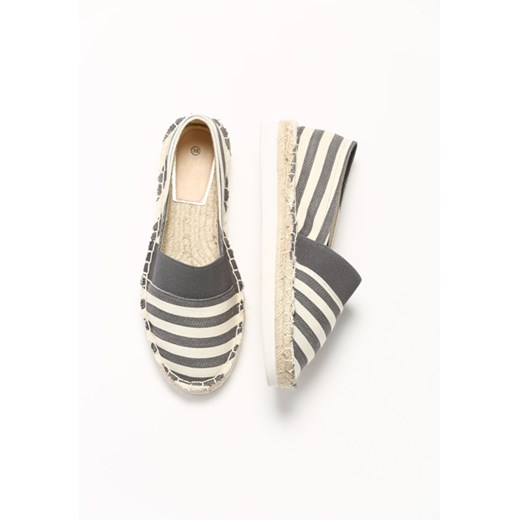 Szare Espadryle Summer Time Vices bezowy 36 born2be.pl okazja 