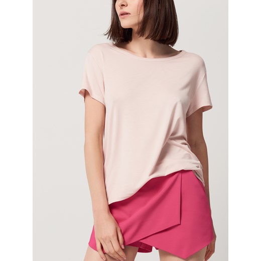 Mohito - Koszulka oversize - Różowy
