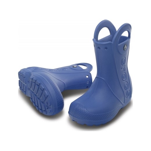 CROCS KALOSZE HANDLE RAIN KIDS (12803430) niebieski Crocs 28/29 okazyjna cena BestSport  