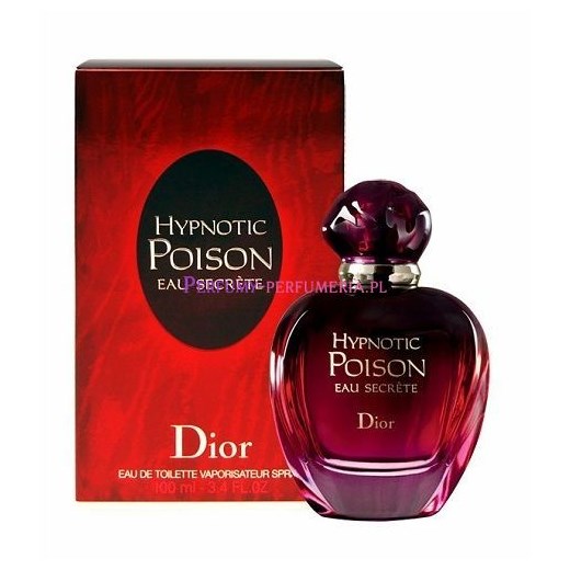 Christian Dior Hypnotic Poison Eau Secréte 100ml W Woda toaletowa perfumy-perfumeria-pl czerwony bergamotka