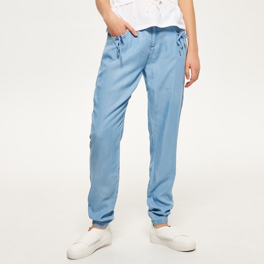 Reserved - Luźne spodnie - Niebieski Reserved niebieski 34;36;38;40 